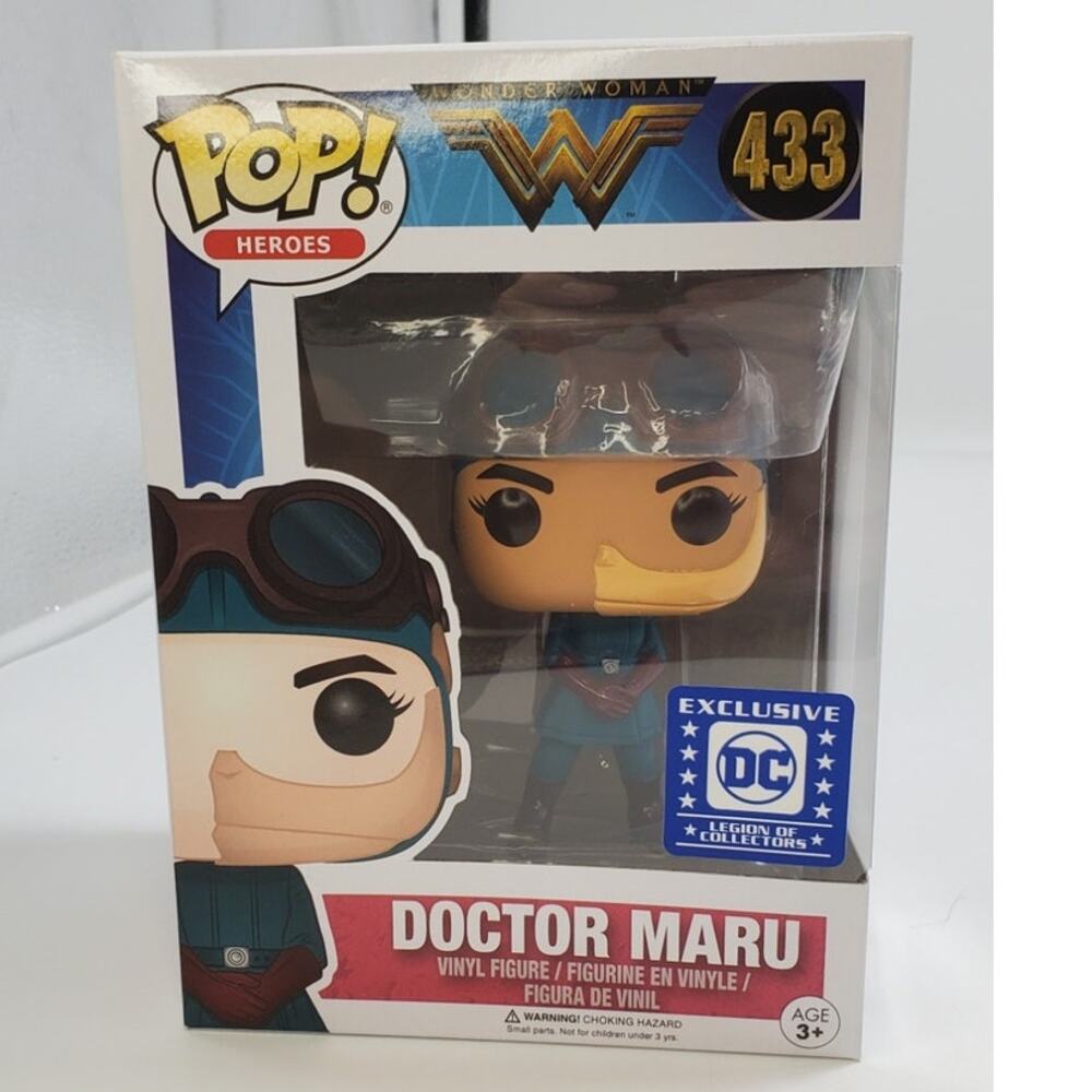 Funko POP! Wonder Woman DOCTOR MARU #433 Heroes DC Legion of Collectors **NEW**